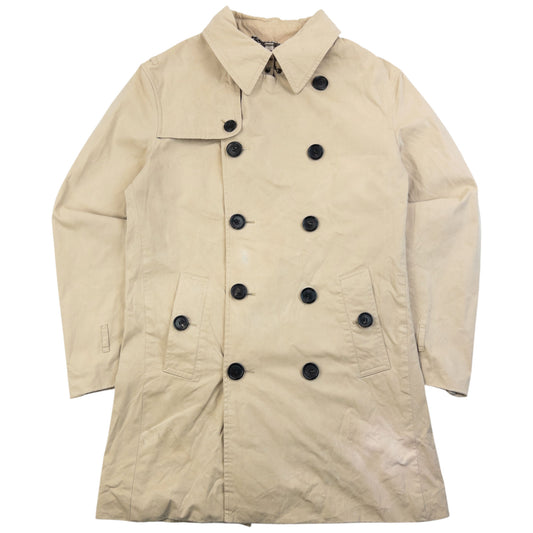 Vintage Burberry Nova Check Lined Trench Jacket Womens Size M