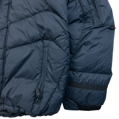 Vintage 90s Oakley Zip Up Puffer Snowboarding Jacket Size S