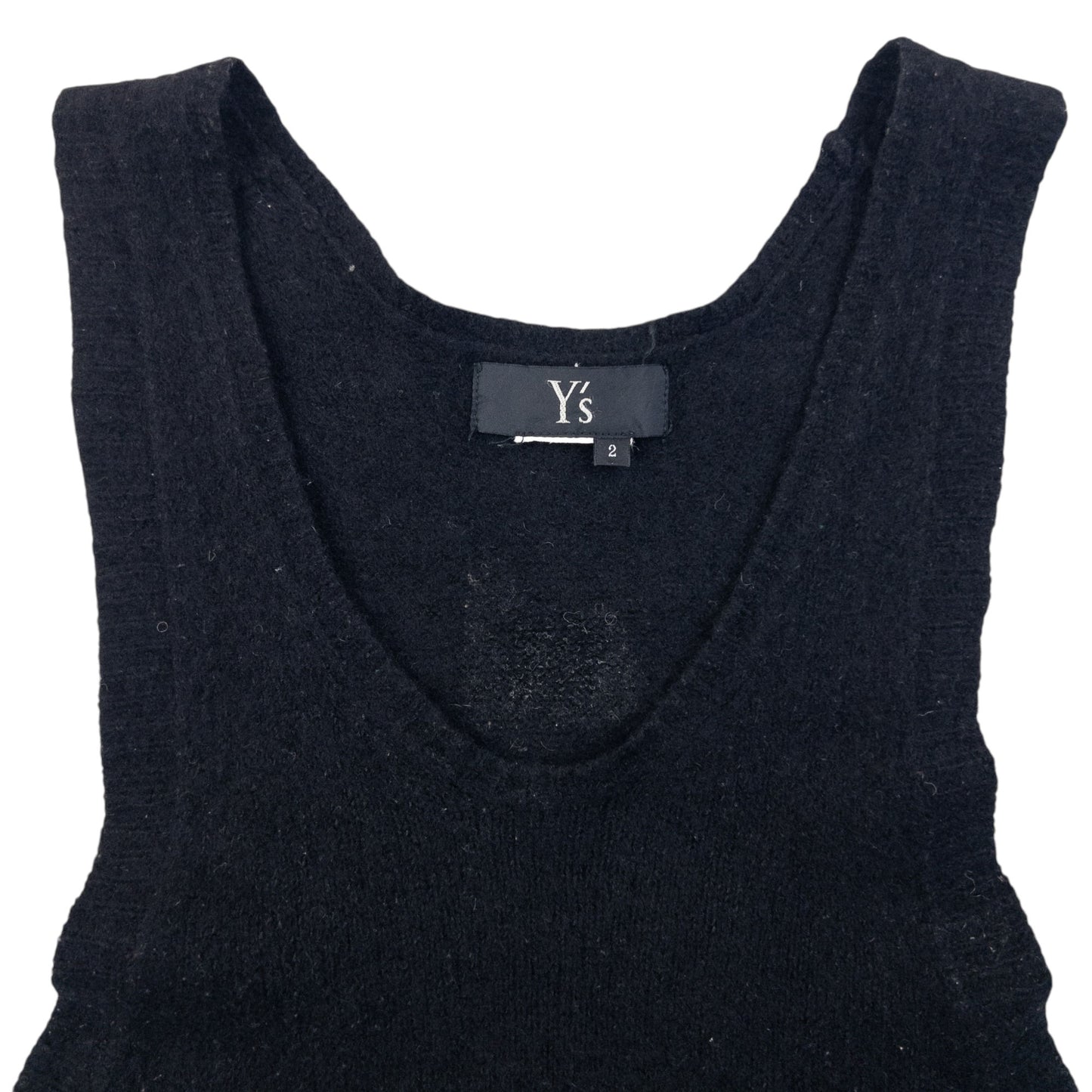 Vintage 90s Yohji Yamamoto Wool Vest Top Womens Size S