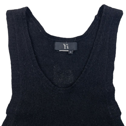 Vintage 90s Yohji Yamamoto Wool Vest Top Womens Size S