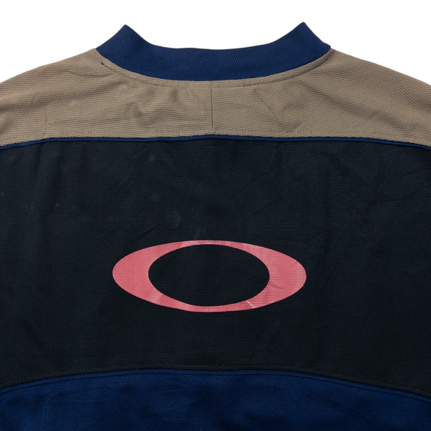 Vintage Oakley Q Zip Cycling T Shirt Size S