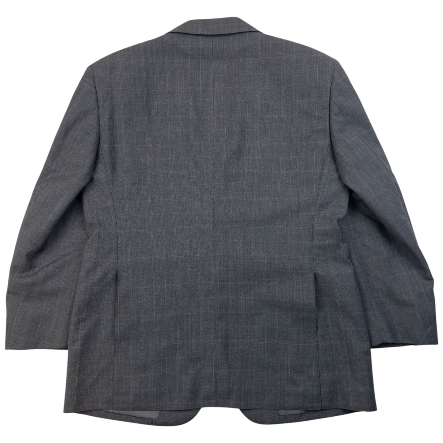 Vintage 2000s Burberry Checkered Jacket & Trousers Suit Set Size S