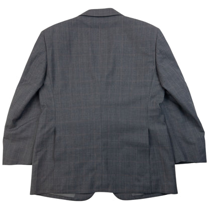 Vintage 2000s Burberry Checkered Jacket & Trousers Suit Set Size S