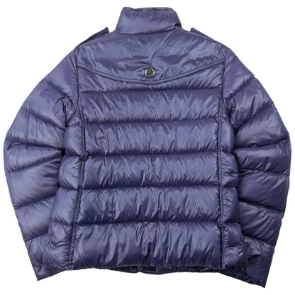 Vintage Burberry Zip Up Puffer Jacket Womens Size XS
