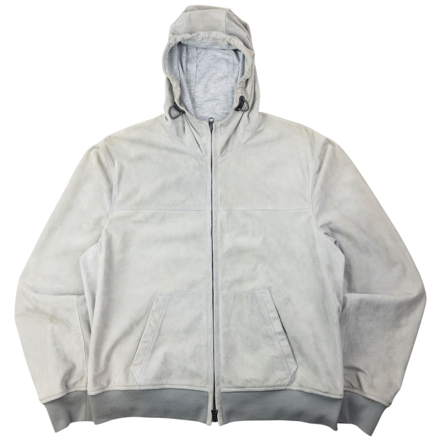 Vintage Burberry Brit Zip Up Suede Jacket Size XL