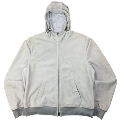 Vintage Burberry Brit Zip Up Suede Jacket Size XL