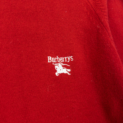 Vintage 90s Burberry Wool Jumper Size S