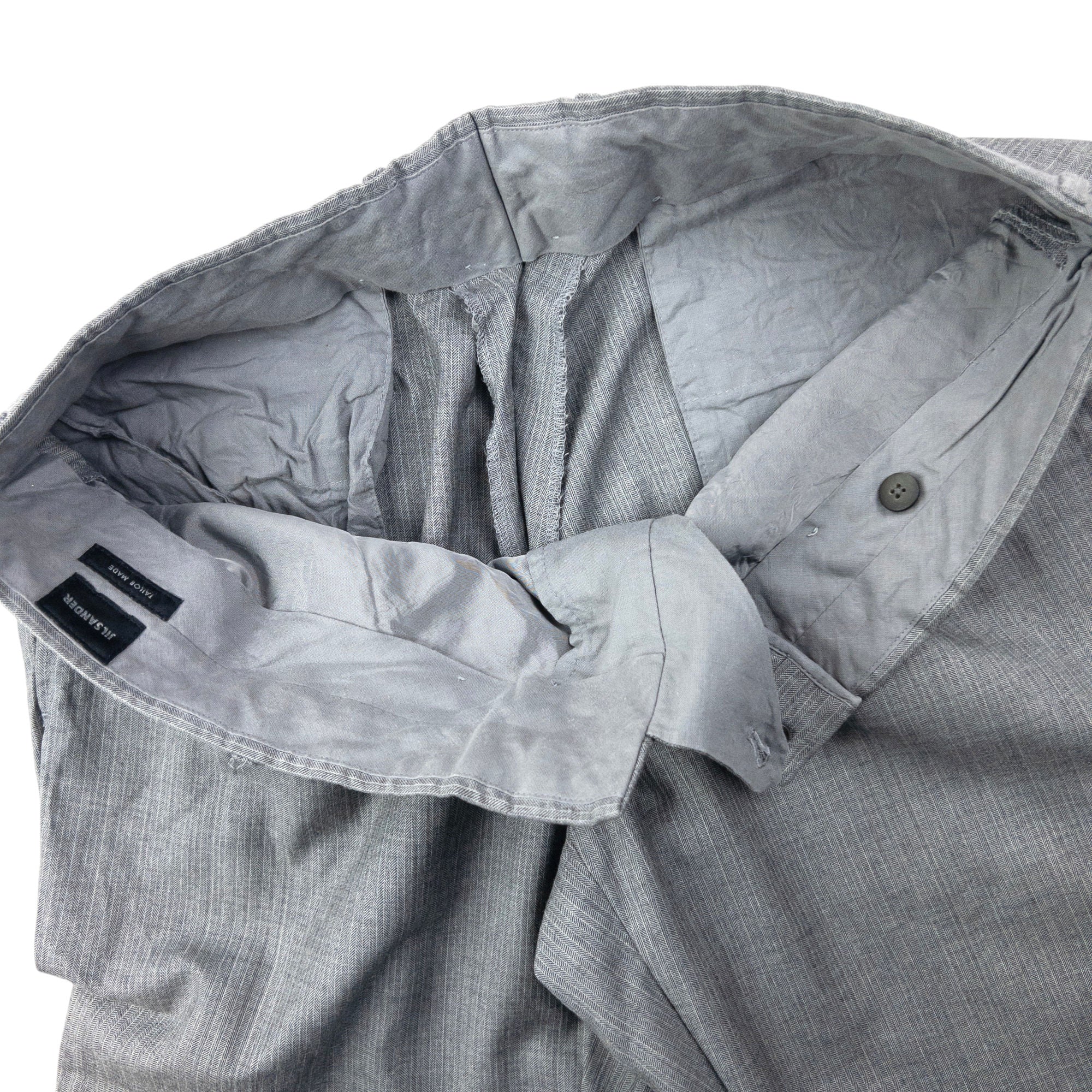 Vintage Jil Sander Striped Trousers Size W33