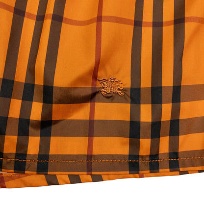 Vintage Burberry Nova Check Swim Shorts Size L