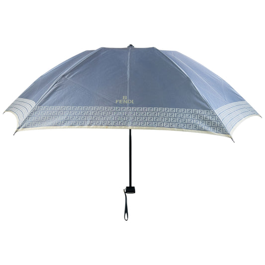Vintage 90s Fendi Iridescent Monogram Umbrella