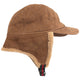 Vintage 2000s Gucci Fleece Lined Monogram Suede Trapper Hat Size L