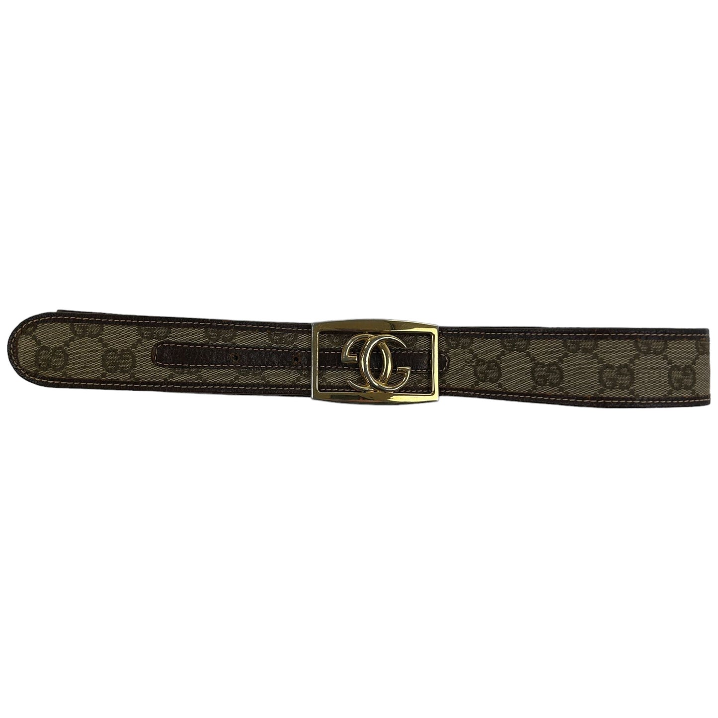 Vintage Gucci Monogram Belt