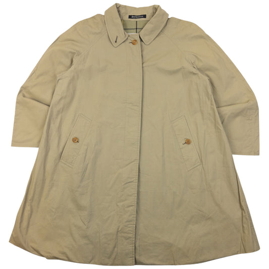 Vintage 90s Burberry Trench Jacket Womens Size S