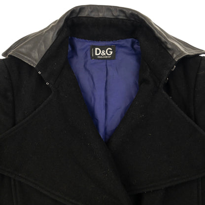 Vintage 2000s Dolce & Gabbana Longline Wool Jacket Womens Size M