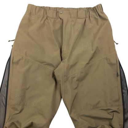Vintage Arcteryx LEAF Goretex Full Zip Trousers Size M