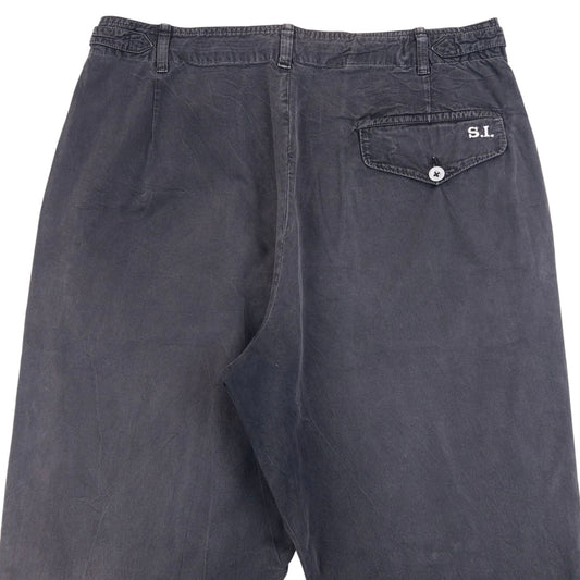 Vintage 2005 Stone Island Compact Trousers Size W30