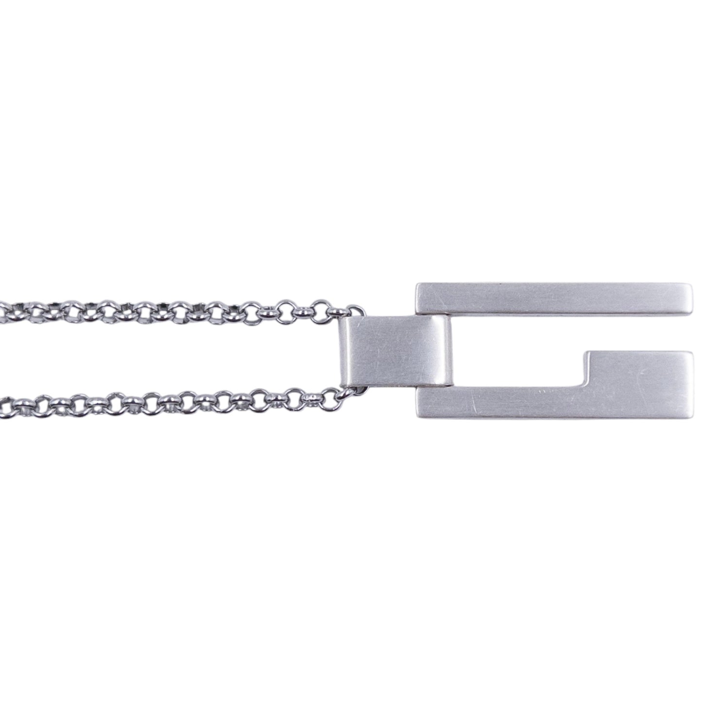 Vintage Gucci Silver Pendent Necklace