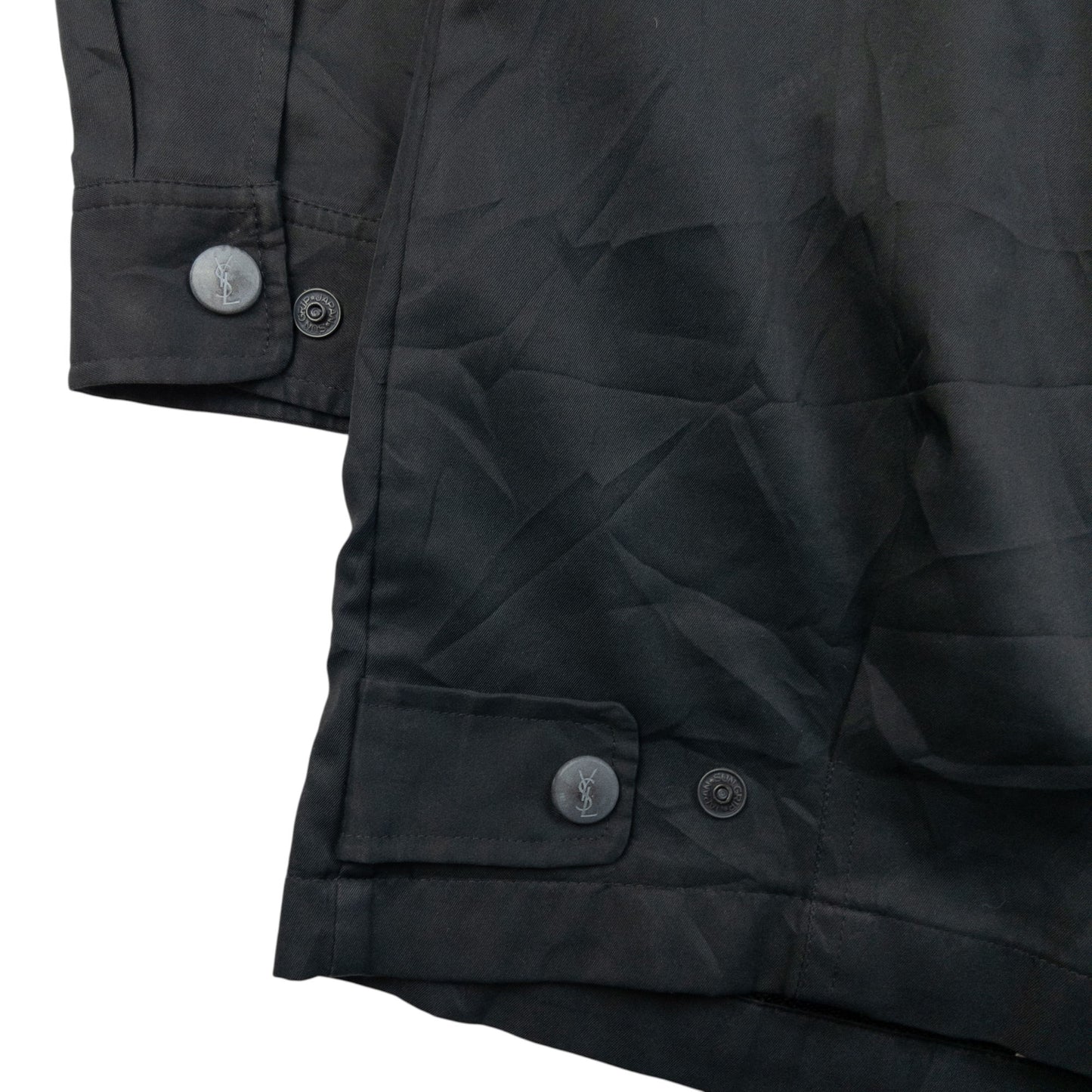 Vintage 90s YSL Yves Saint Laurent Harrington Jacket Size M