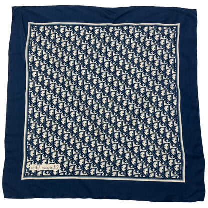 Vintage 2000s Dior Monogram Pixel Silk Scarf