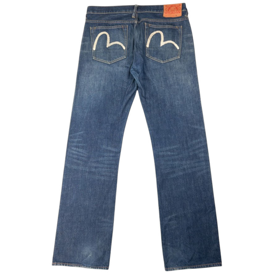 Vintage Evisu Double Gull Japanese Denim Jeans Size W38