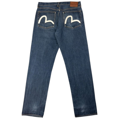 Vintage Evisu Double Gull Japanese Denim Jeans Size W34
