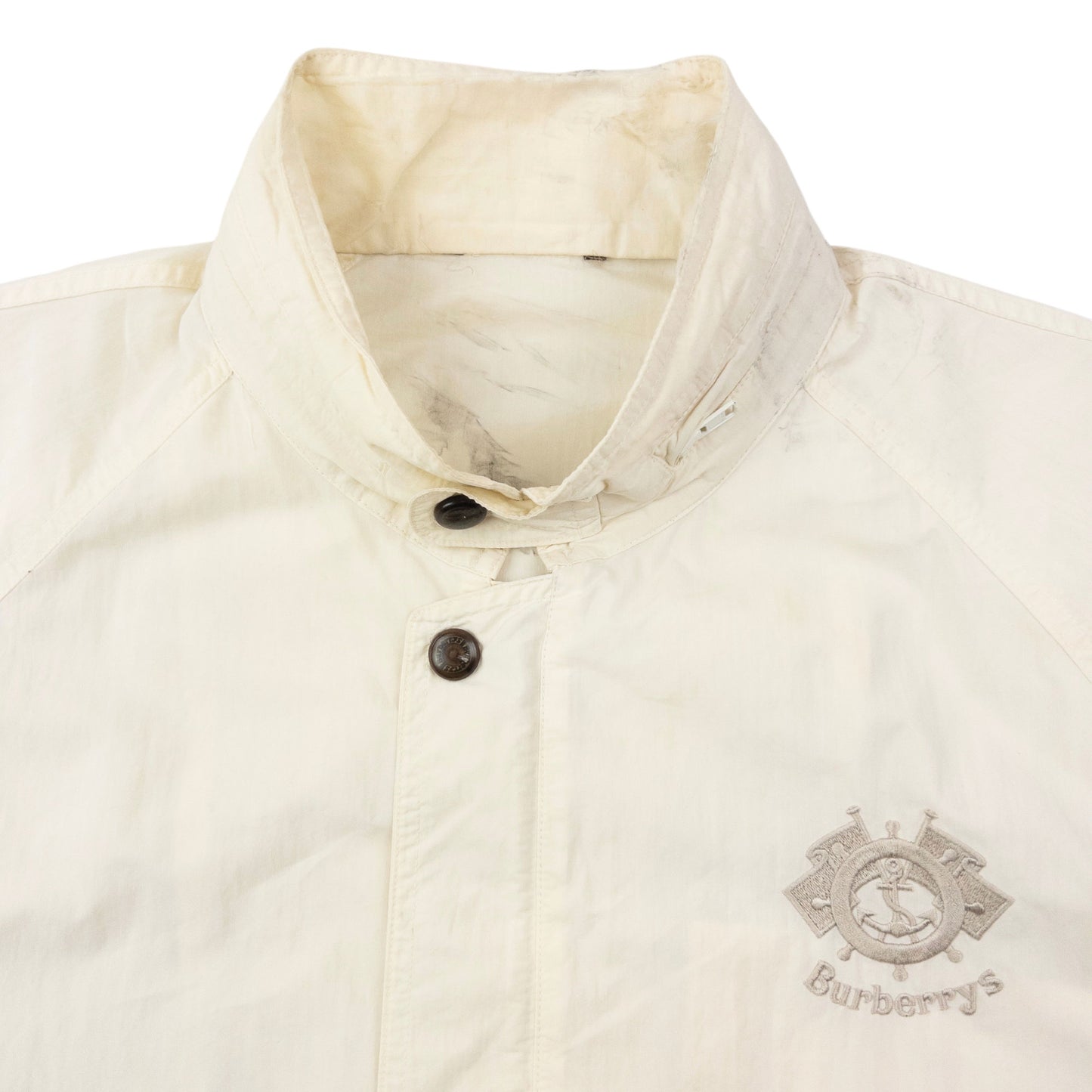 Vintage 90s Burberry Lightweight Zip Up Jacket Size XS