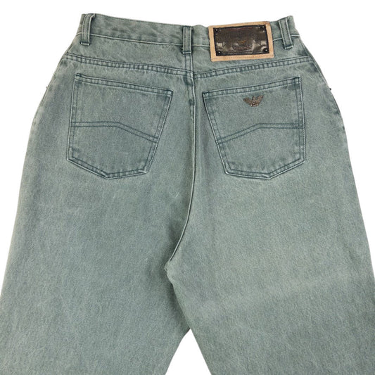 Vintage Armani Jeans Tapered Denim Jeans Size W27