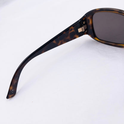 Vintage 2000s Gucci Tortoise Shell Crest Sunglasses