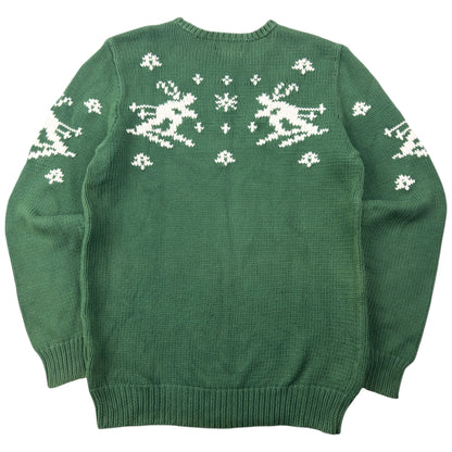 Vintage 90s Polo Ralph Lauren Knitted Skiing Jumper Size S