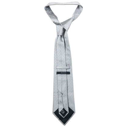 Vintage 2000s Gucci Monogram Silk Tie