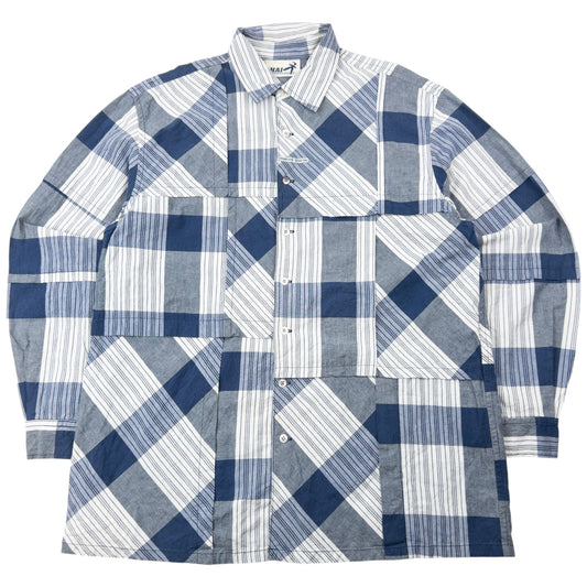 Vintage 90s Hai Sporting Gear By Issey Miyake Long Sleeve Button Up Shirt Size M