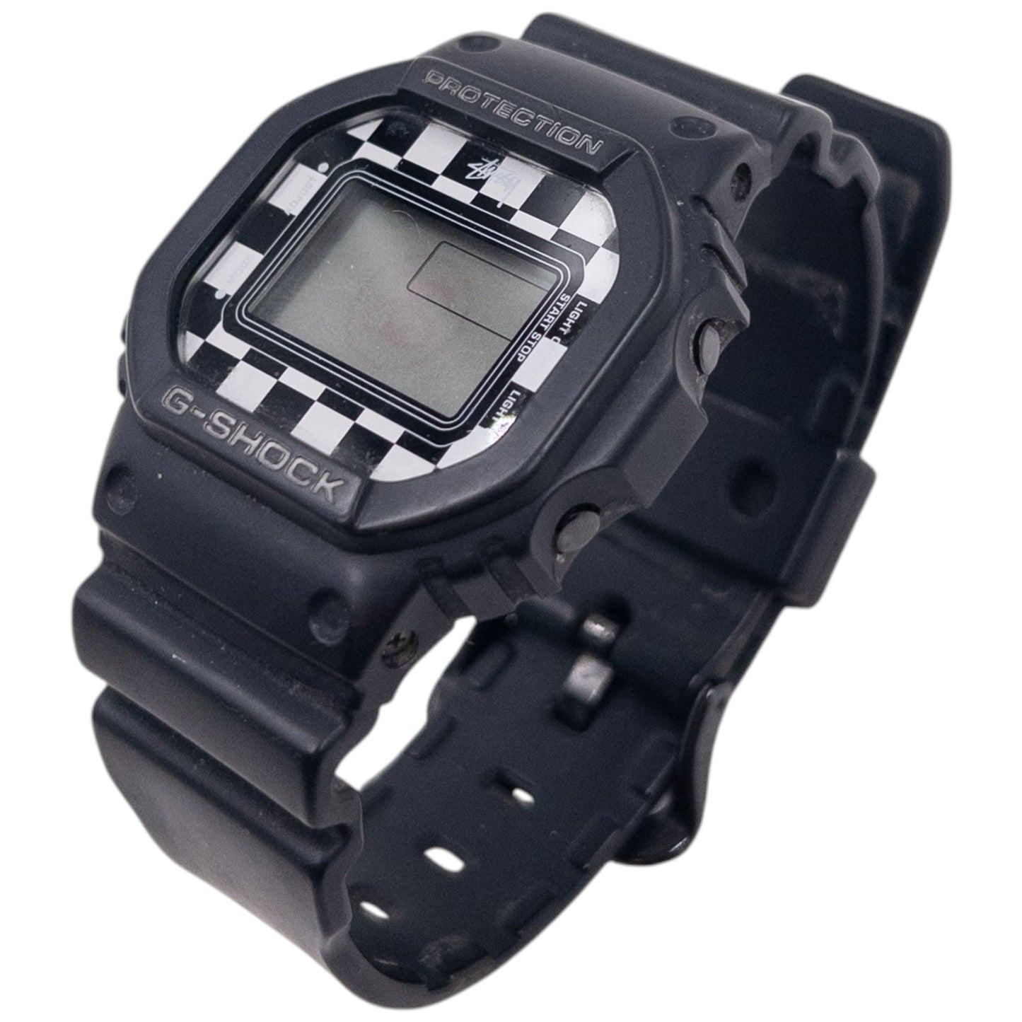 Vintage 2014 Stussy X Casio G-Shock DW-5600VT Checker Watch