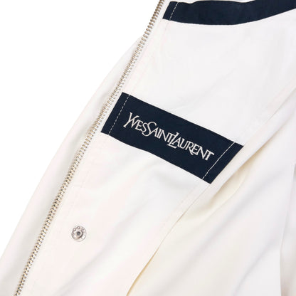 Vintage 90s YSL Yves Saint Laurent Harrington Jacket Size XL