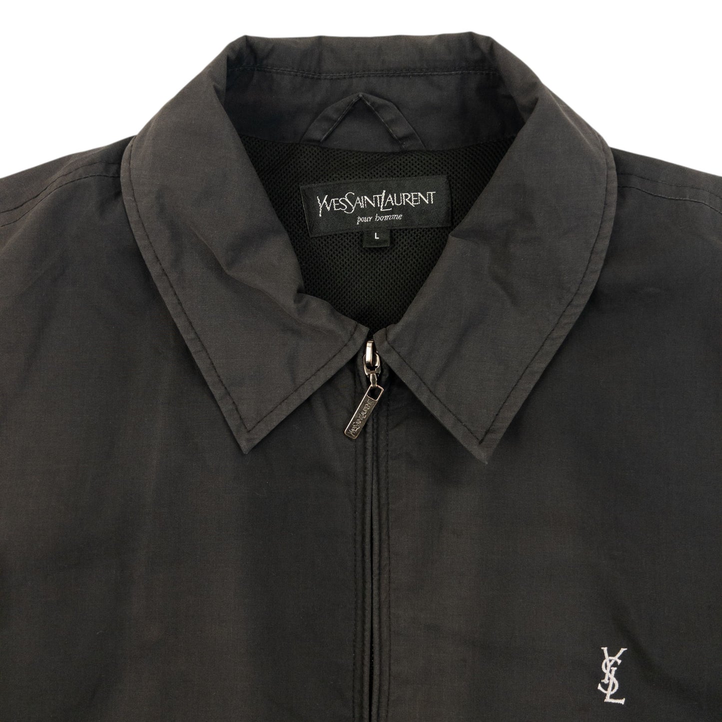 Vintage 2000s YSL Yves Saint Laurent Zip Up Jacket Size L