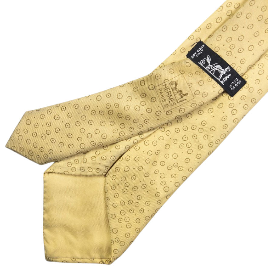 Vintage Hermès Polka Dot Silk Tie