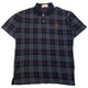 Vintage 90s Burberry Nova Check Polo Shirt Size M