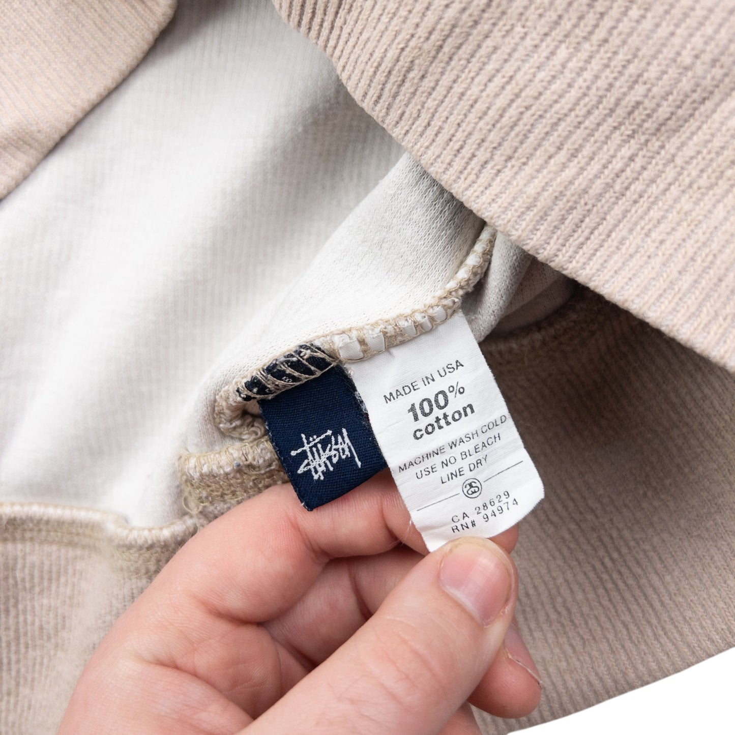 Vintage 90s Stussy Sweatshirt Size L