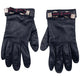 Vintage 2000s Gucci Bow Detail Leather Gloves Size M