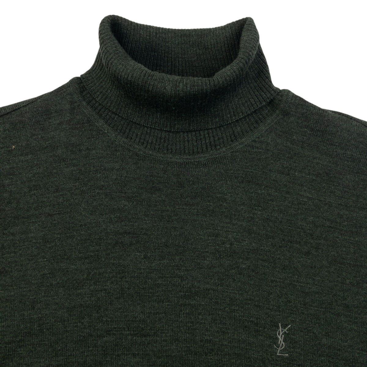 Vintage 90s YSL Yves Saint Laurent Turtleneck Jumper Size S