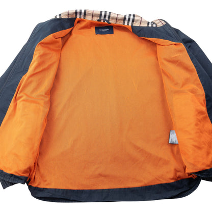 Vintage 2000s Burberry Nova Check Collar Zip Up Jacket Size L