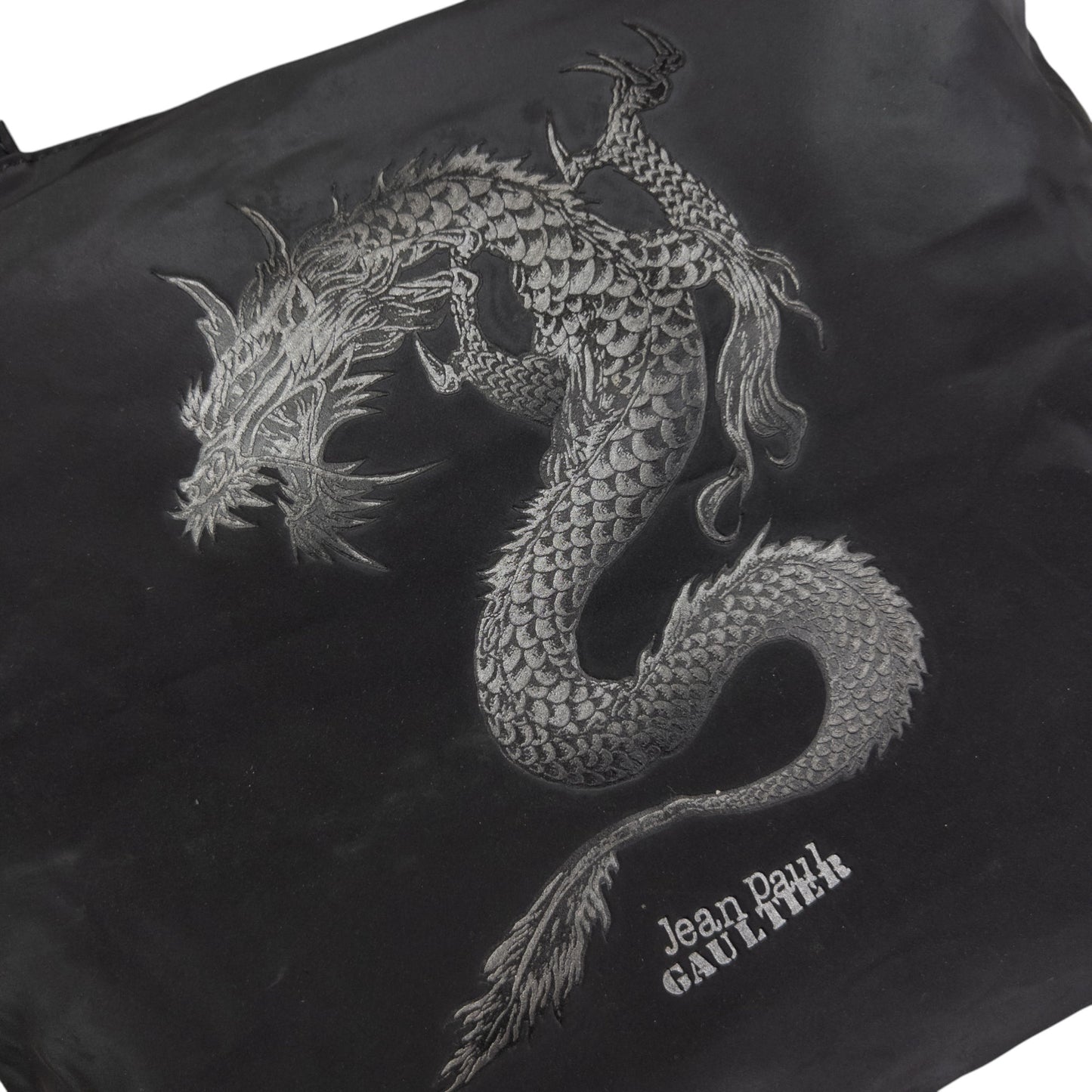 Vintage Jean Paul Gaultier Dragon Print Handbag