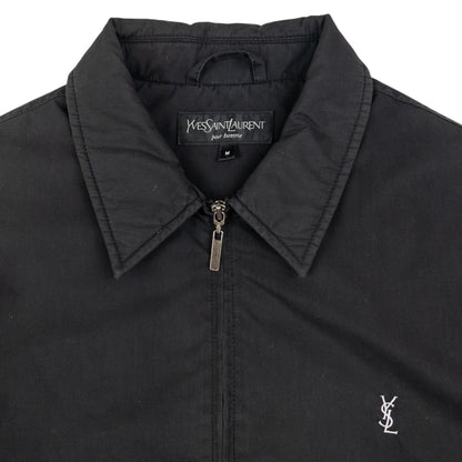 Vintage YSL Yves Saint Laurent Padded Zip Up Jacket Size M