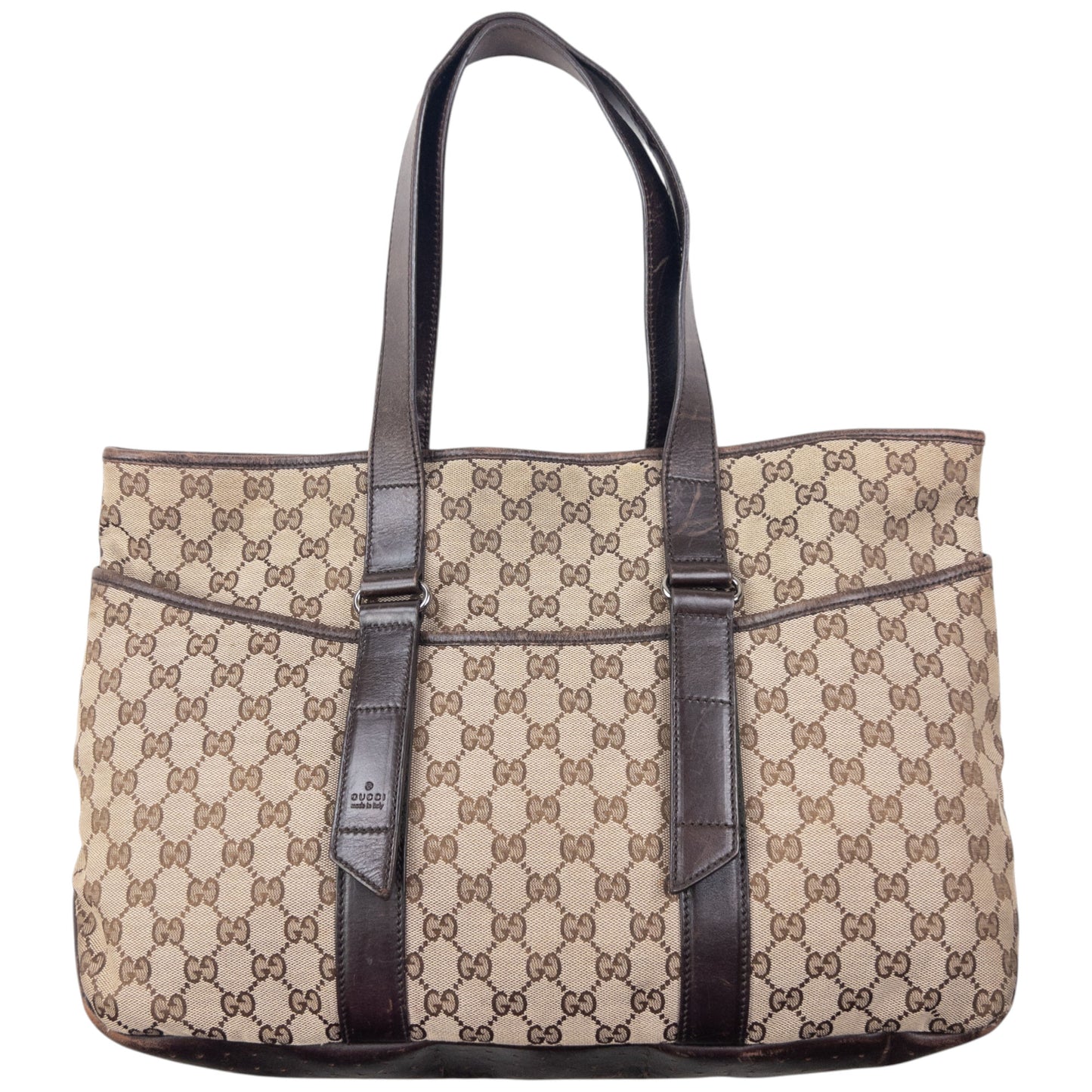 Vintage 2000s Gucci Monogram Shoulder Bag