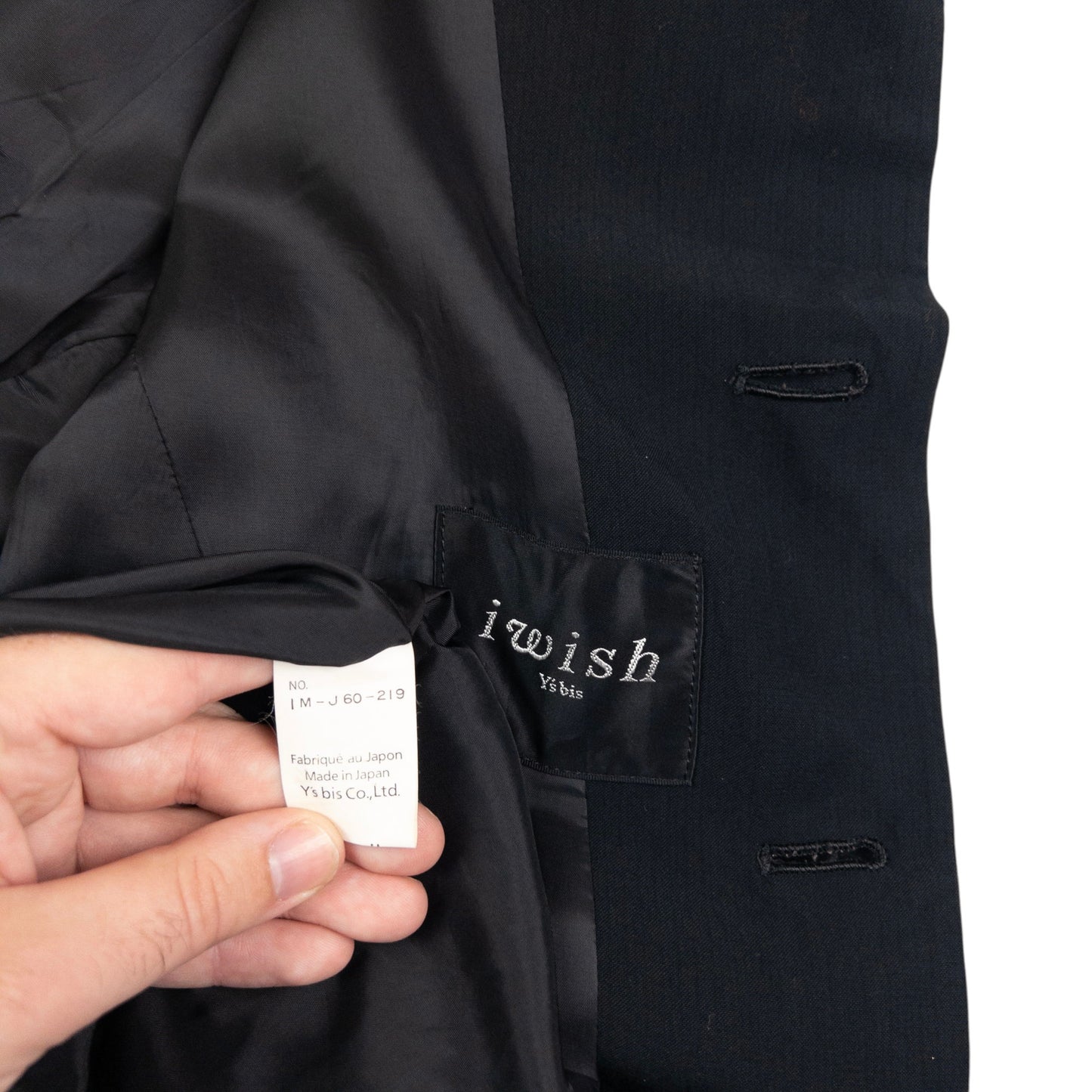 Vintage Yohji Yamamoto I Wish Button Up Jacket Size S