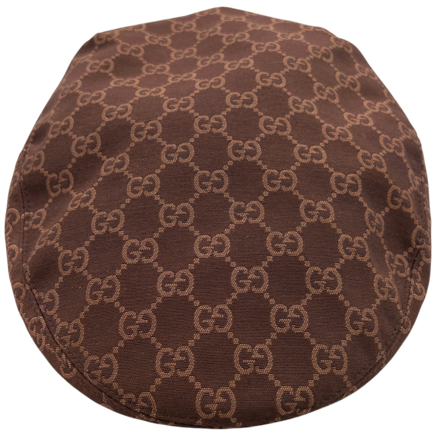 Vintage 2000s Gucci Monogram Flat Cap Size L
