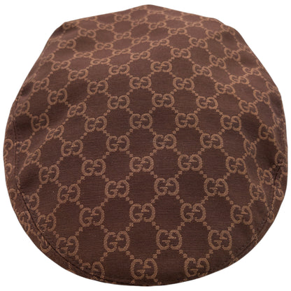 Vintage 2000s Gucci Monogram Flat Cap Size L