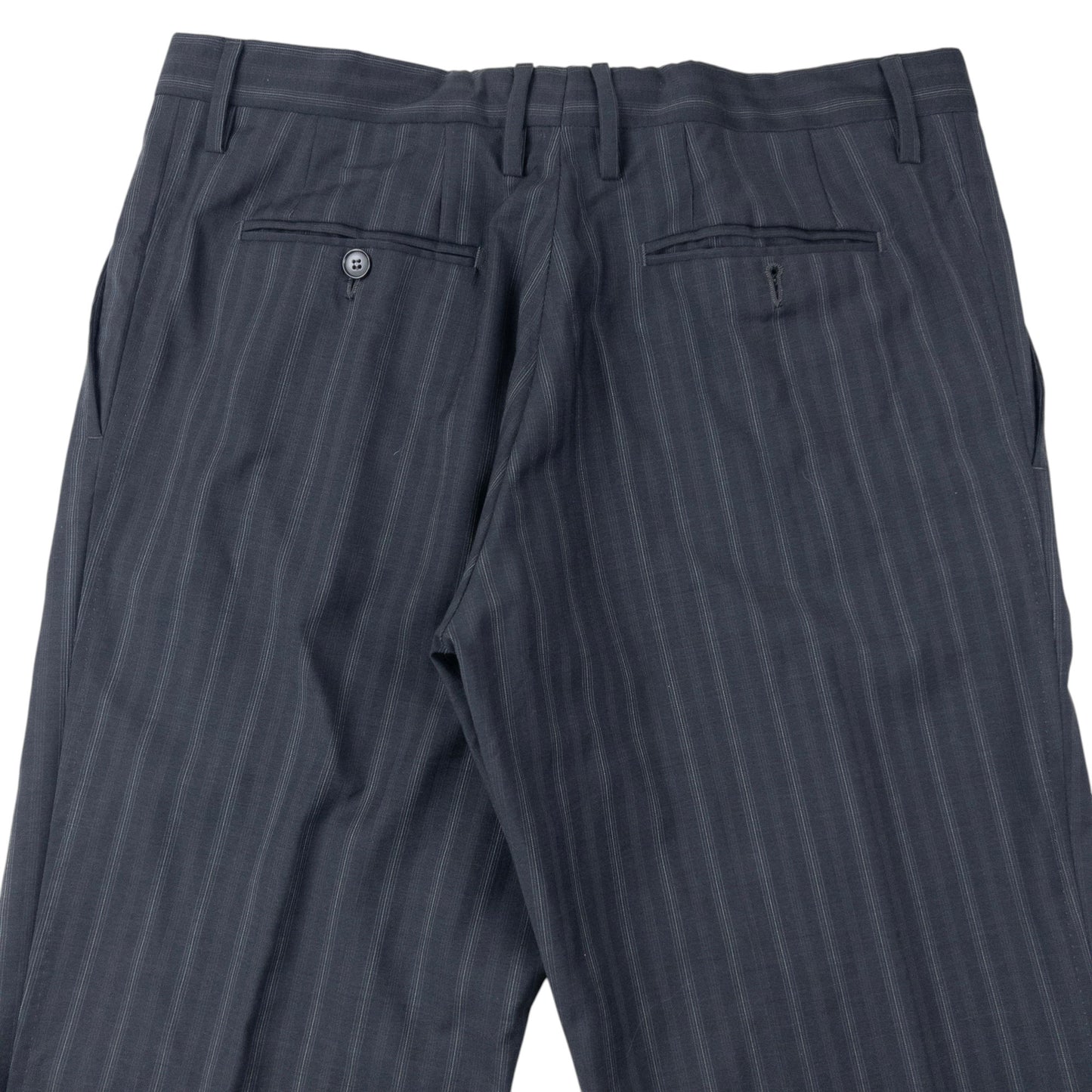 Vintage 2005 Dolce & Gabbana Striped Jacket & Trousers Suit Set Size L