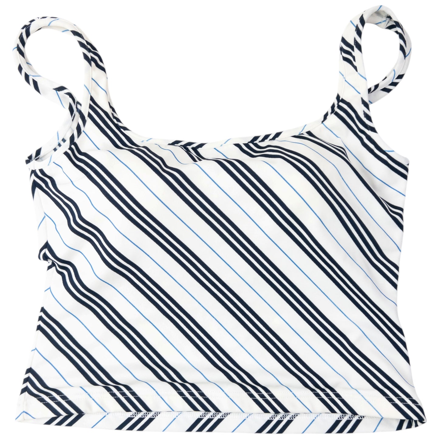 Vintage 2000s Burberry Nova Stripe Tankini Set Womens Size M