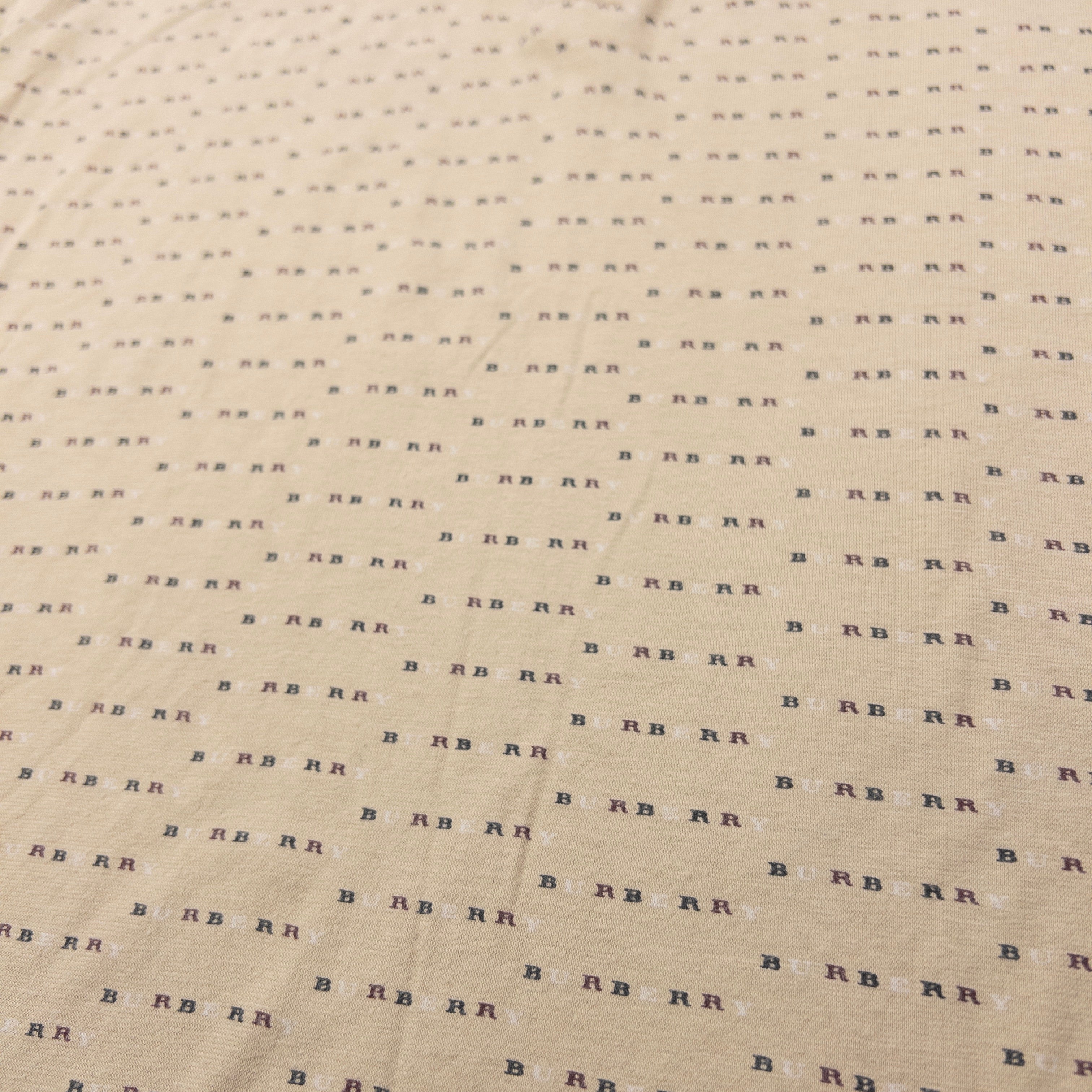 Vintage Burberry Monogram Polo Shirt Size S