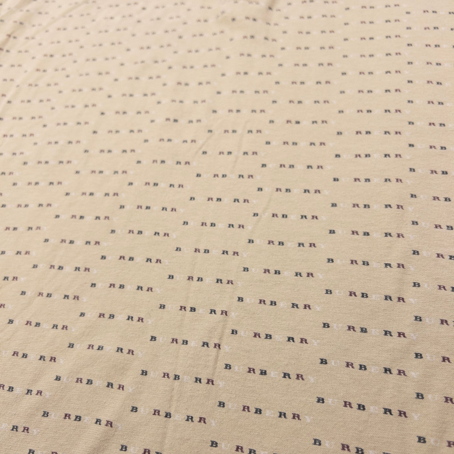 Vintage Burberry Monogram Polo Shirt Size S